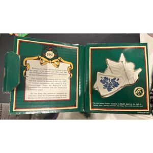 1987 Pfaltzgraff Annual Christmas Ornament – Snow Angel (First Edition)